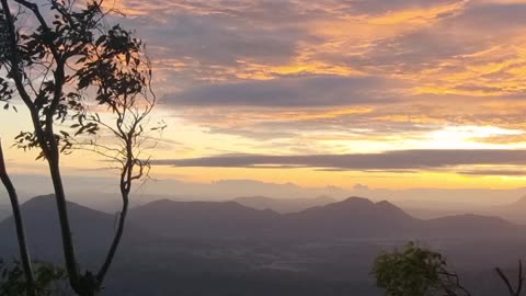 Sunrise Over The Scenic Rim