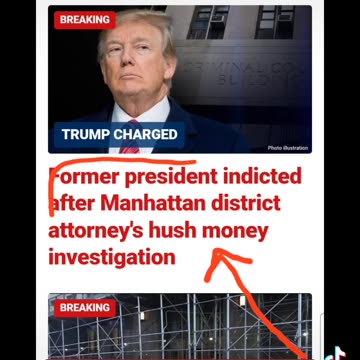 WTF <BREAKING NEWS> PRESIDENT TRUMP INDICTED 🤬