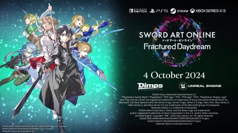 Sword Art Online: Fractured Daydream - Official Alice Gameplay Trailer