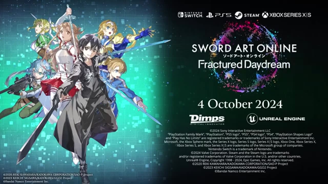 Sword Art Online: Fractured Daydream - Official Alice Gameplay Trailer
