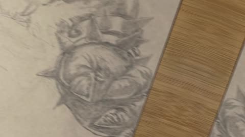 Super Mario Vs Bowser Chalk Art