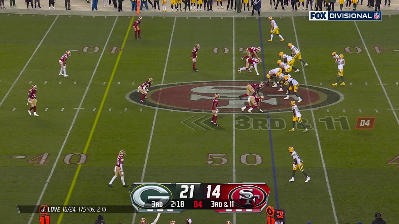 Green Bay Packers vs. San Francisco 49ers Game Highlights NFL 2023 Divisional Round