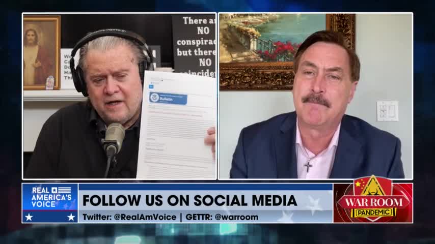 Mike Lindell on DHS Bulletin, "It' Disgusting"