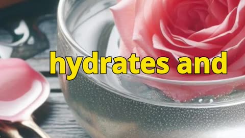 DIY Rose Water Hair Mask for Deep Hydration