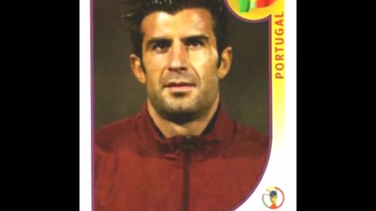 PANINI STICKERS PORTUGAL TEAM WORLD CUP 2002