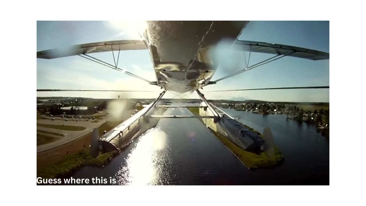 Soaring Over the Sea: Epic Sea Plane Take Off