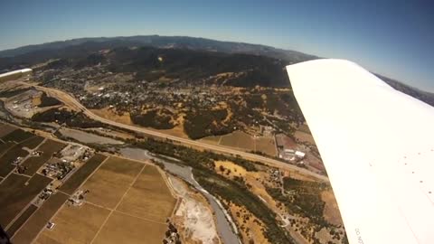 Camera falls from airplane and lands in pig pen--MUST WATCH END!!
