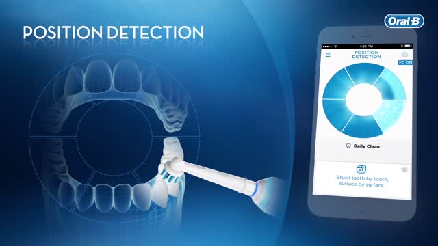 Oral-B Genius 8000 Black electric toothbrush