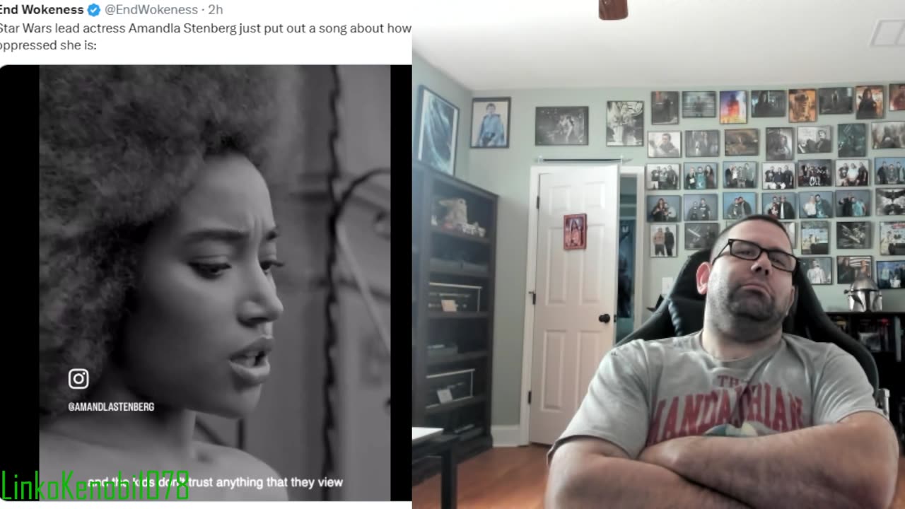 Amandla Stenberg showing how oppressed she is short music video