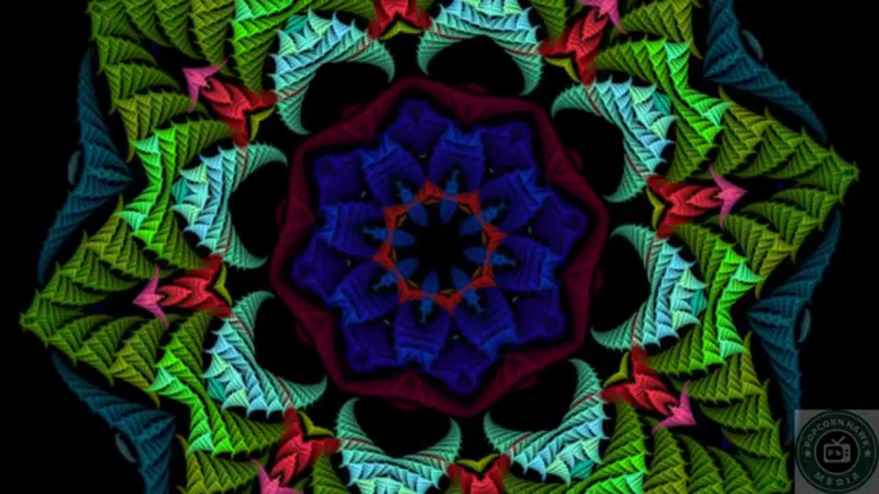 kaleidoscope mind movie meditation NO SOUND