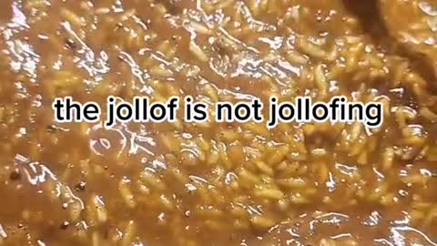 Y'all keep saying Ghanaian jollof but not reading the caption