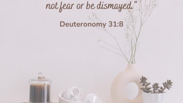 Deuteronomy 31:8