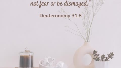 Deuteronomy 31:8