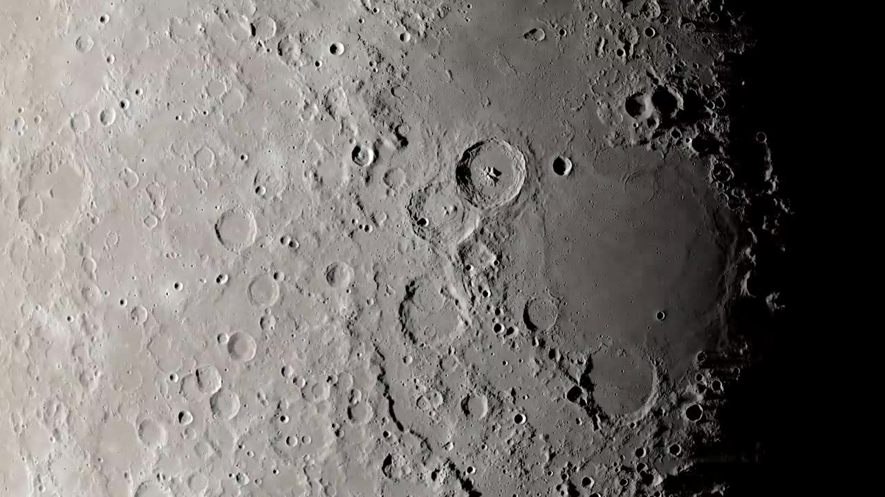 Clair de Lune 4K Version - Moon Images from NASA's Lunar Reconnaissance Orbiter