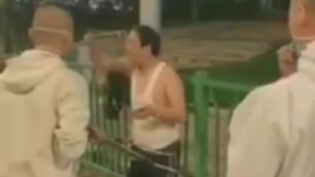 China treating people like animals for breaking lockdown rules.