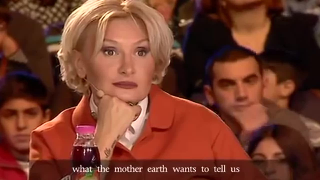 Mother Earth and what she wants to tell us. Astonishing performance.