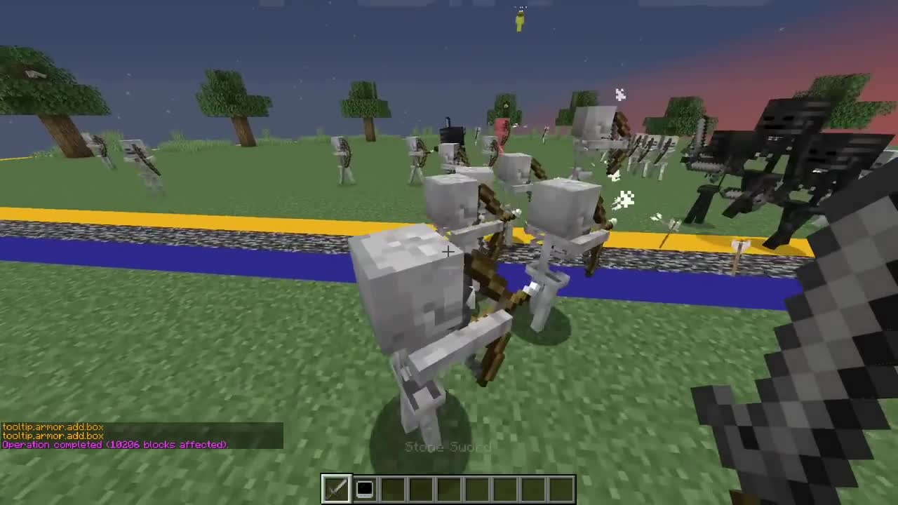 I CHEATED With The MORPH Mod In a Mob Battle!