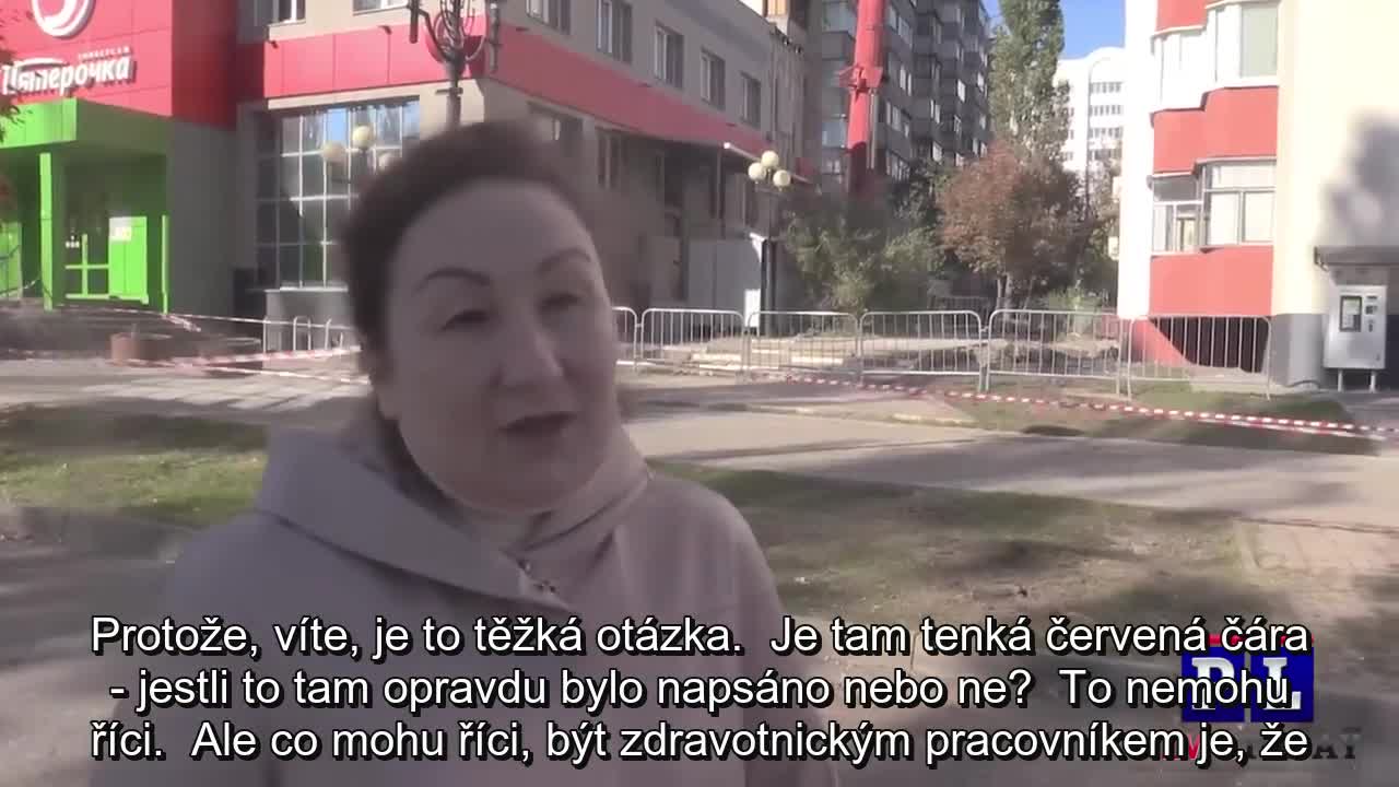 Centrum Kyjeva zasaženo ruským bezpilotním letounem "kvůli Bělgorodu"? Zvláštní zpráva v Belgorodě
