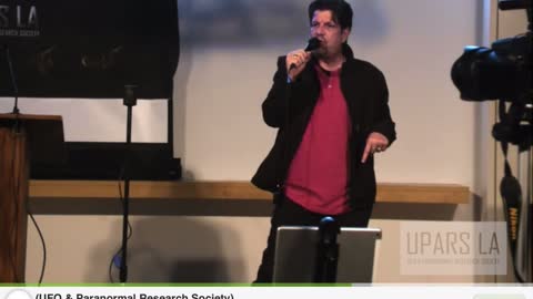 Jimmy Church explaining how many exoplanets, like Earth, there are in just our galaxy alone.