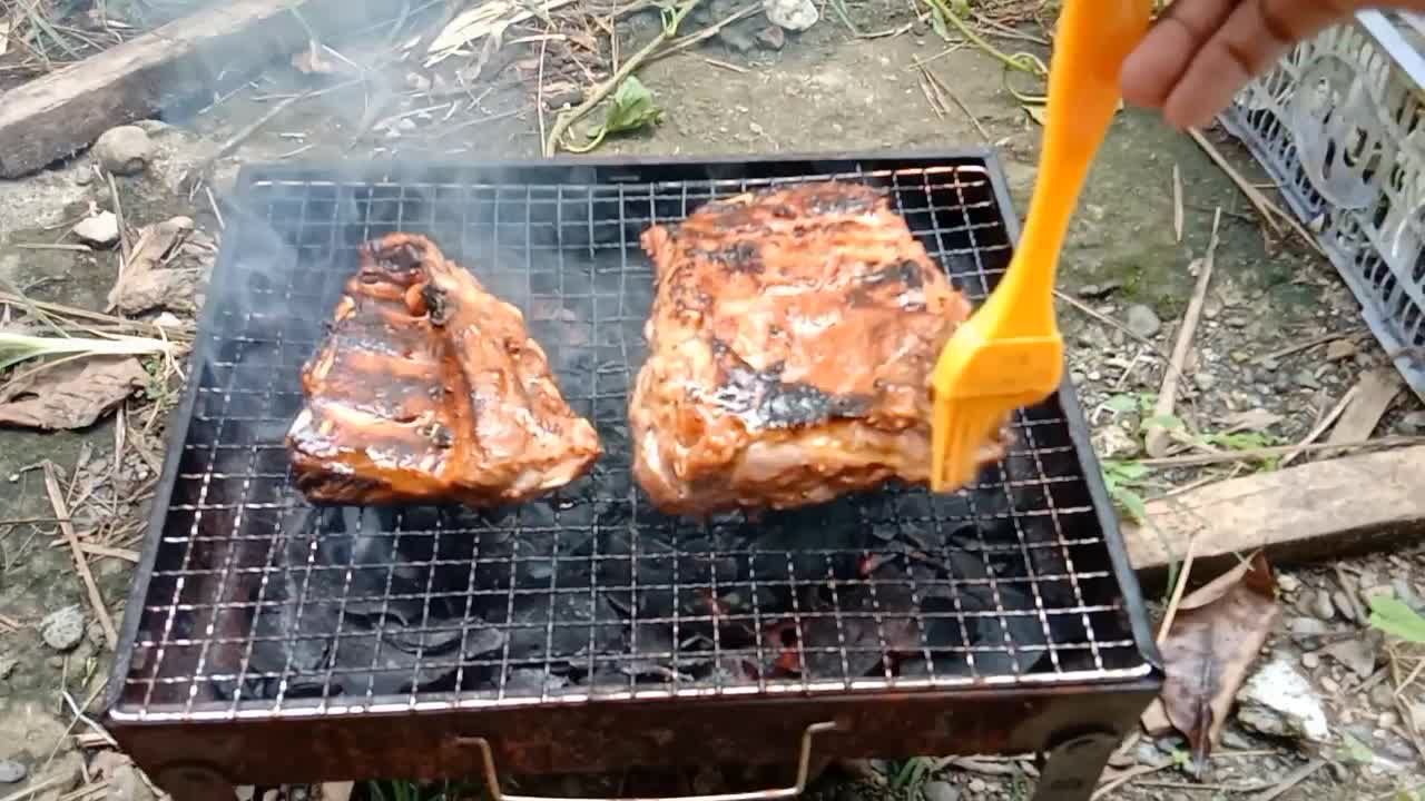 Grilled Pork Ribs