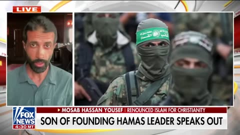 Son of Hamas Mosab Hassan Yousef, Son of Hamas Fox News Interview After Sukkot Attack 18 Oct 2023