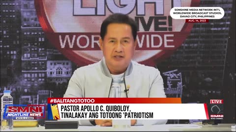 Pilipinas, pangarap ni Pastor Apollo na maging isang 'superpower' at 'first world country'