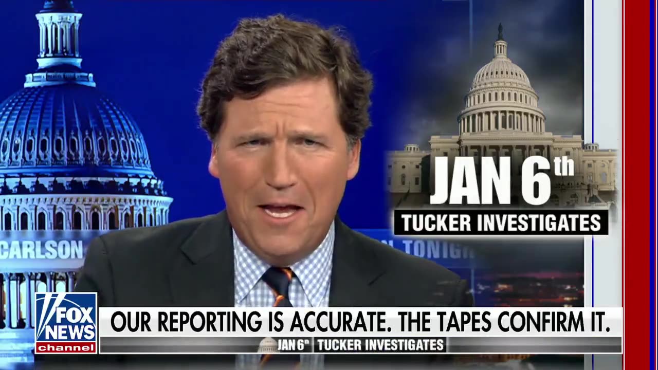 Tucker Rips Chuck Schumer's Attacks on J6 Tapes: Governments Do Not Lie About Protests"