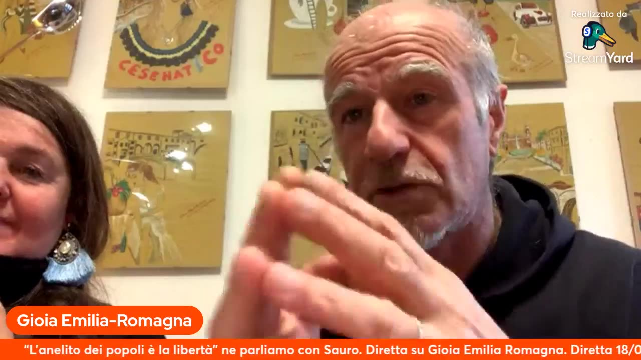 “L’anelito dei popoli è la libertà” ne parliamo con Sauro #gioiaemiliaromagna