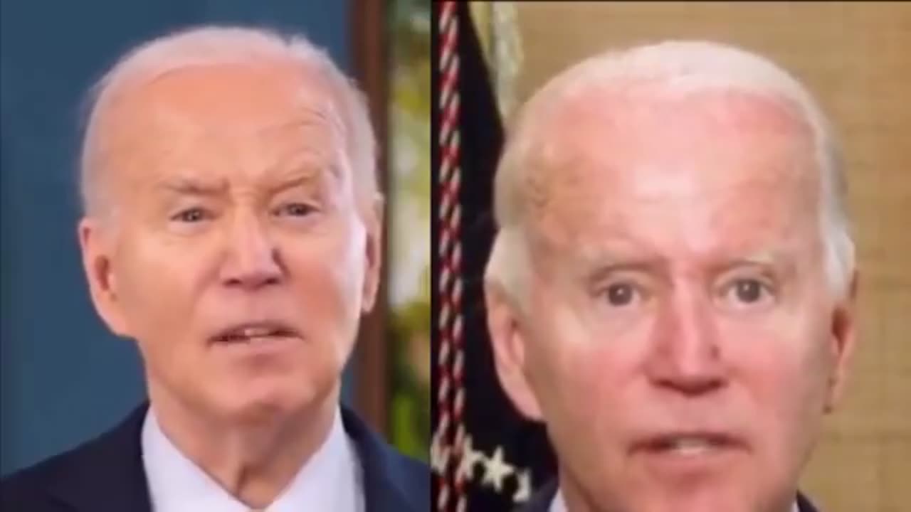 Biden Clone or Doppleganger Last Week Vs This Week