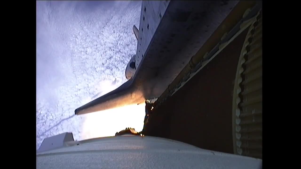 Behind the Scenes: Endeavour's Launch Revealed by Booster Cameras #nasa