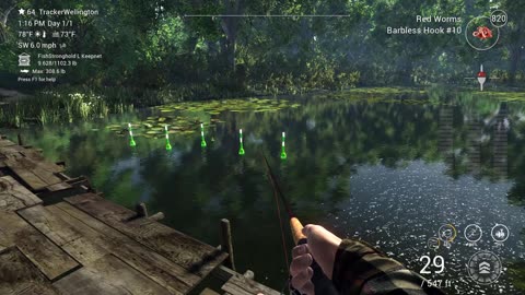 #10 Fishing Planet - How to Catch Bluegill with Float Rod at Lone Star Lake!