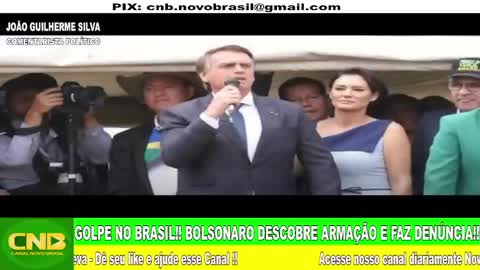 GOLPE NO BRASIL!! BOLSONARO DESCOBRE ARMAÇÃO E FAZ DENÚNCIA!!_HIGH