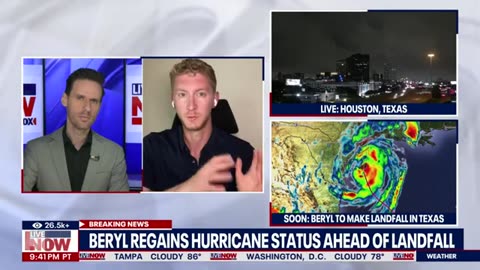 Beryl strengthens into hurricane ahead of Texas landfall | LiveNOW from FOX