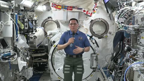 Space Station Astronaut discusses record breaking mission #viral, #trending #space #shorts