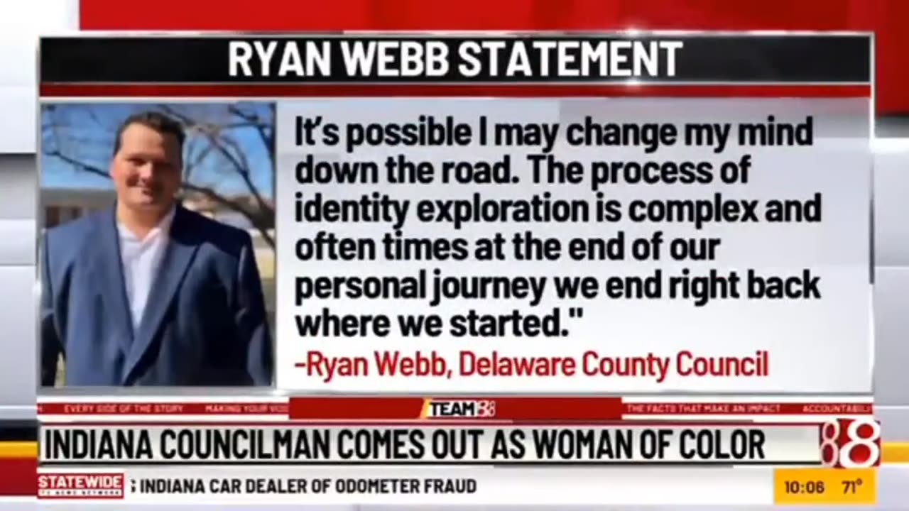 Indiana Councilman comes out as a transgender woman of color