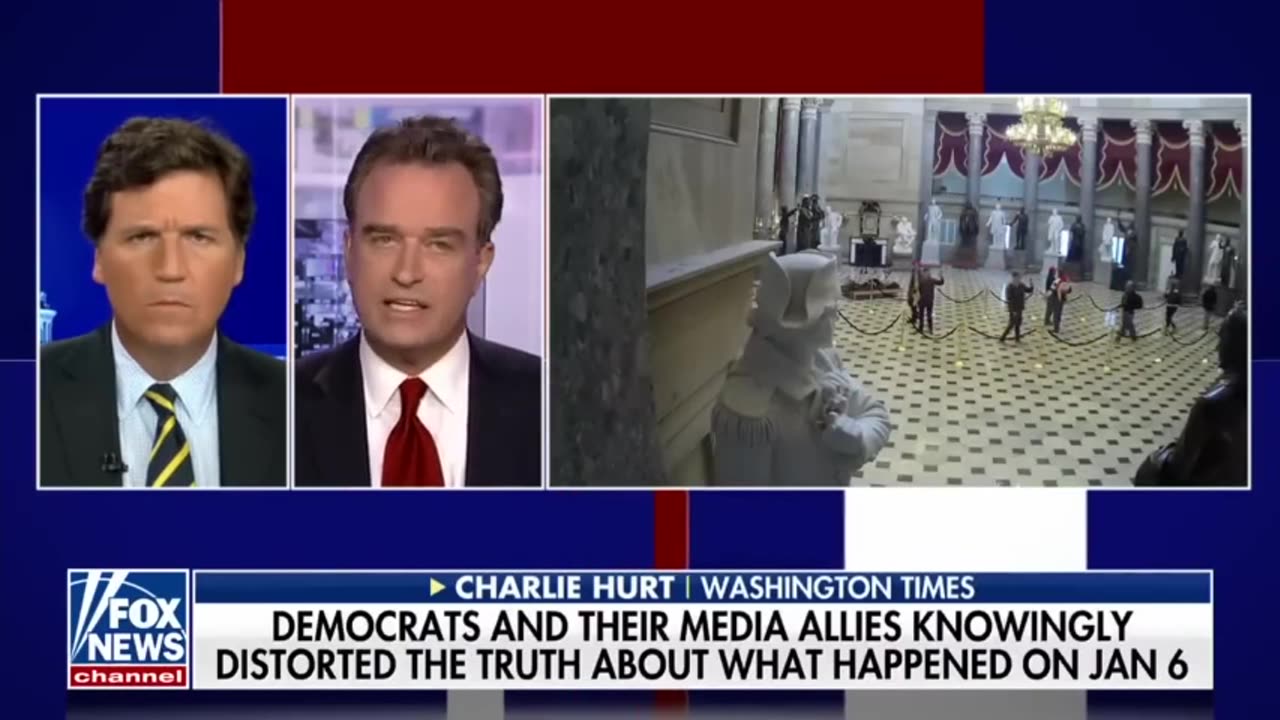 Charlie Hurt tells Tucker the media’s narrative about January 6 ‘is truly sick’