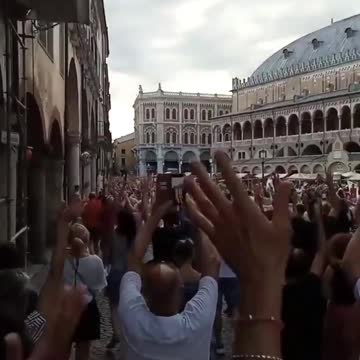 Padova, Italy: Green Pass, Lockdown Protest