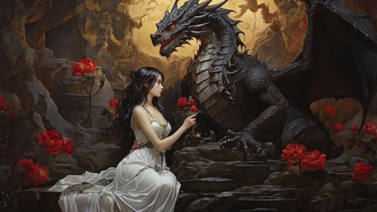 Dragon and the Maiden ☘ Bedtime Story