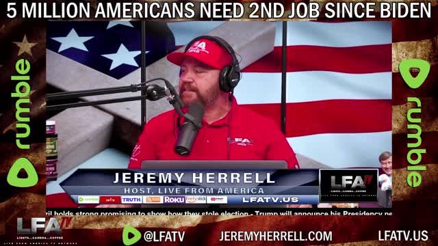 LFA TV SHORT: 5 MILLION AMERICANS NOW NEED 2ND JOB!