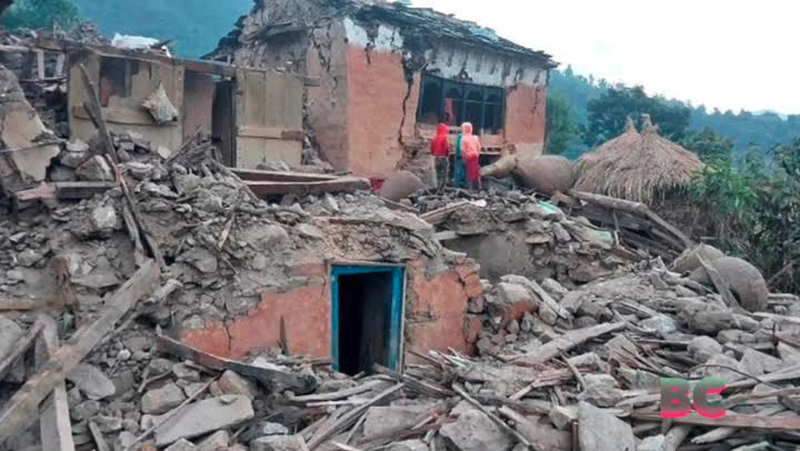 Western Nepal hit by magnitude 5.6 earthquake killing at least six people, officials say