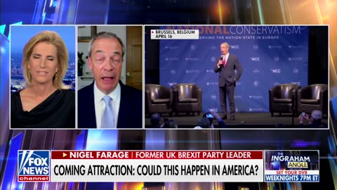 Farage Warns About 'New Form Of Communism' Following Attempt To Shut Down NatCon