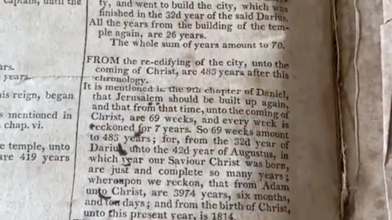 ACCORDING TO THIS BIBLE WE REALLY ARE