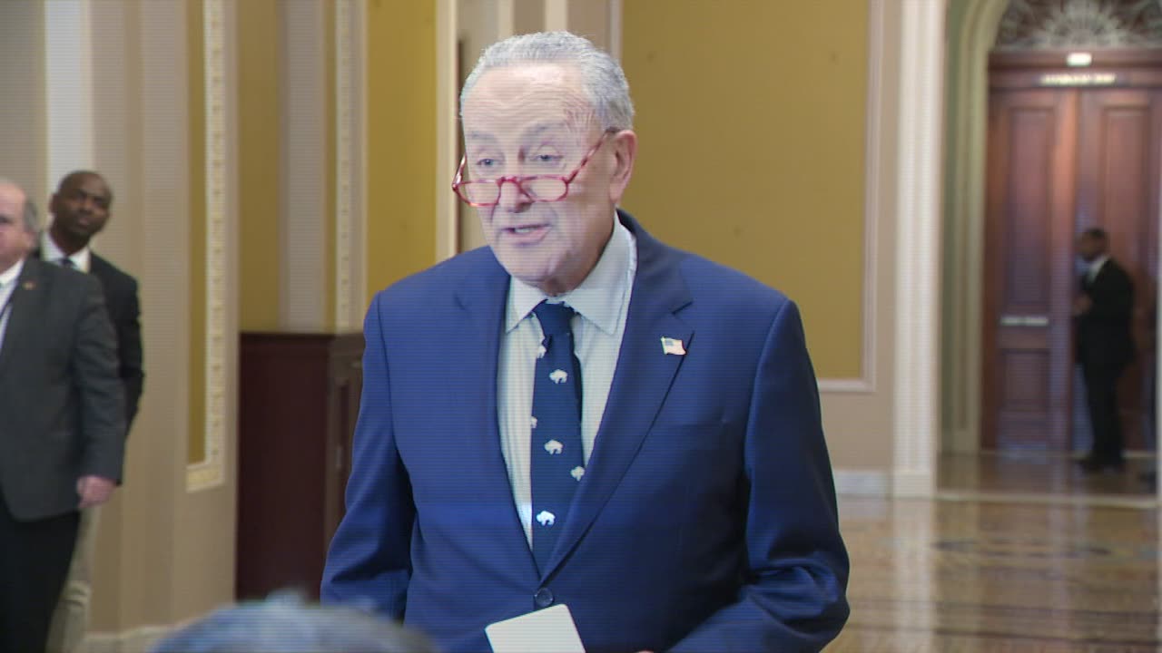 Majority Leader Schumer recaps Biden meeting: Railroad protection, Medicare, DC crime bill discussed