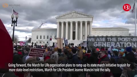 "There's still a lot to be done' - Abortion opponents march on Washington