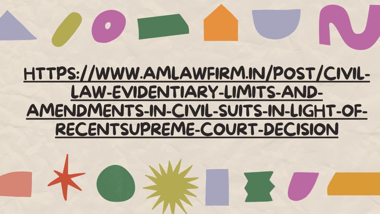 Civil Law Recent Supreme Court Decisions