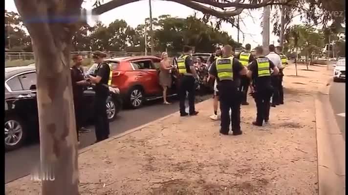 Crazy road rage.