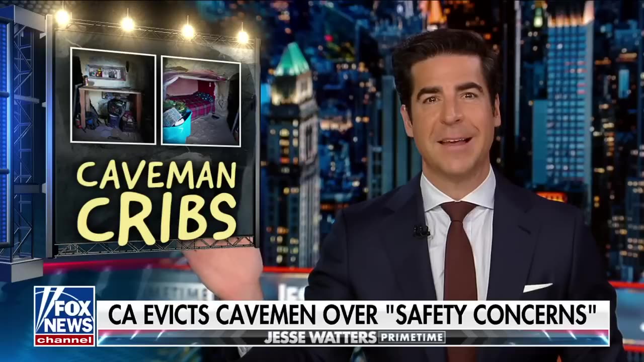 Jesse Watters: Why are we kicking out the caveman?
