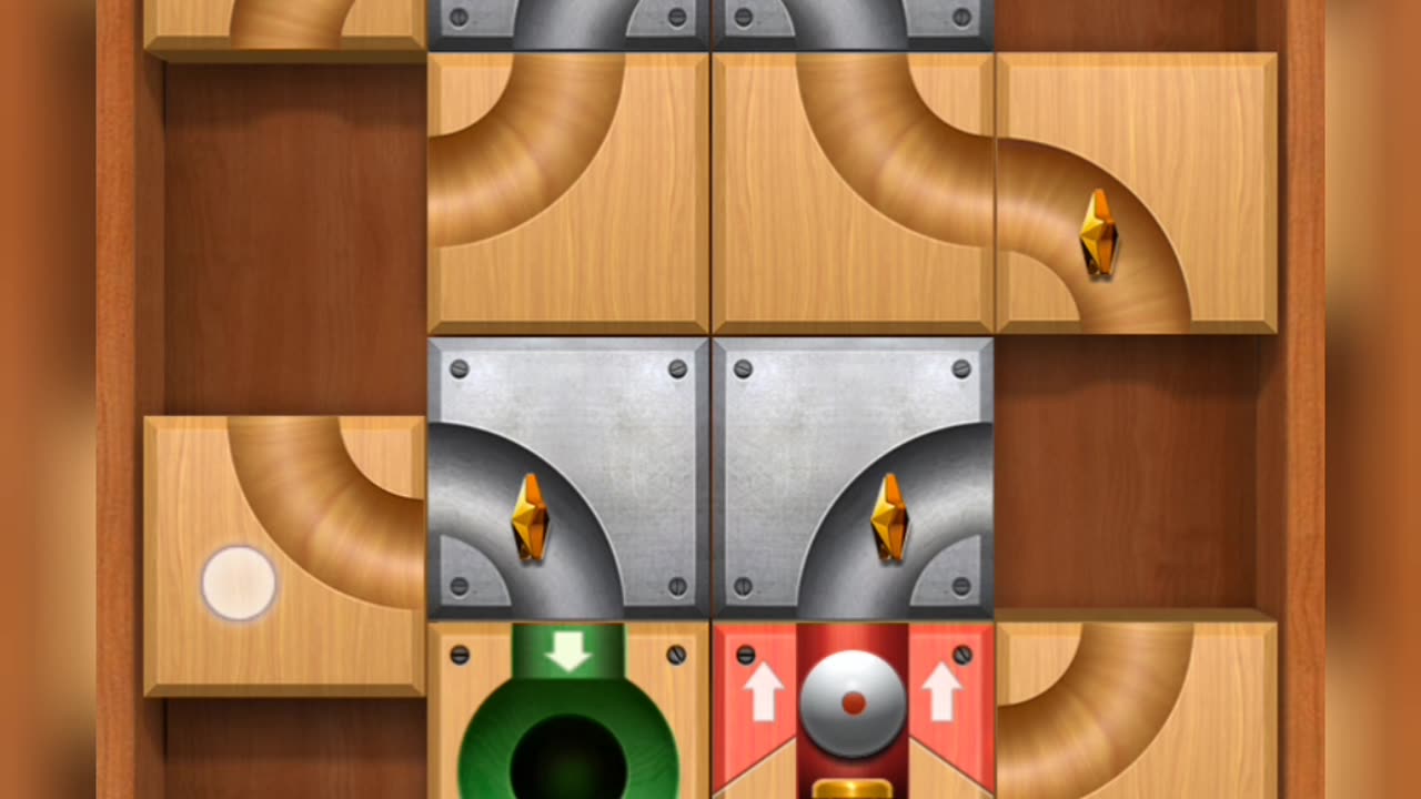 Unblock Ball puzzle game level 28