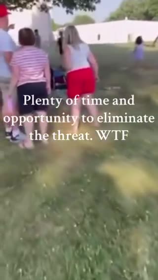 video at Trump rally - assassin crawls along the roof