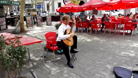 Classic guitar, Ciudad Vieja, Montevideo